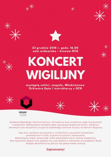 Koncert Wigilijny 2018