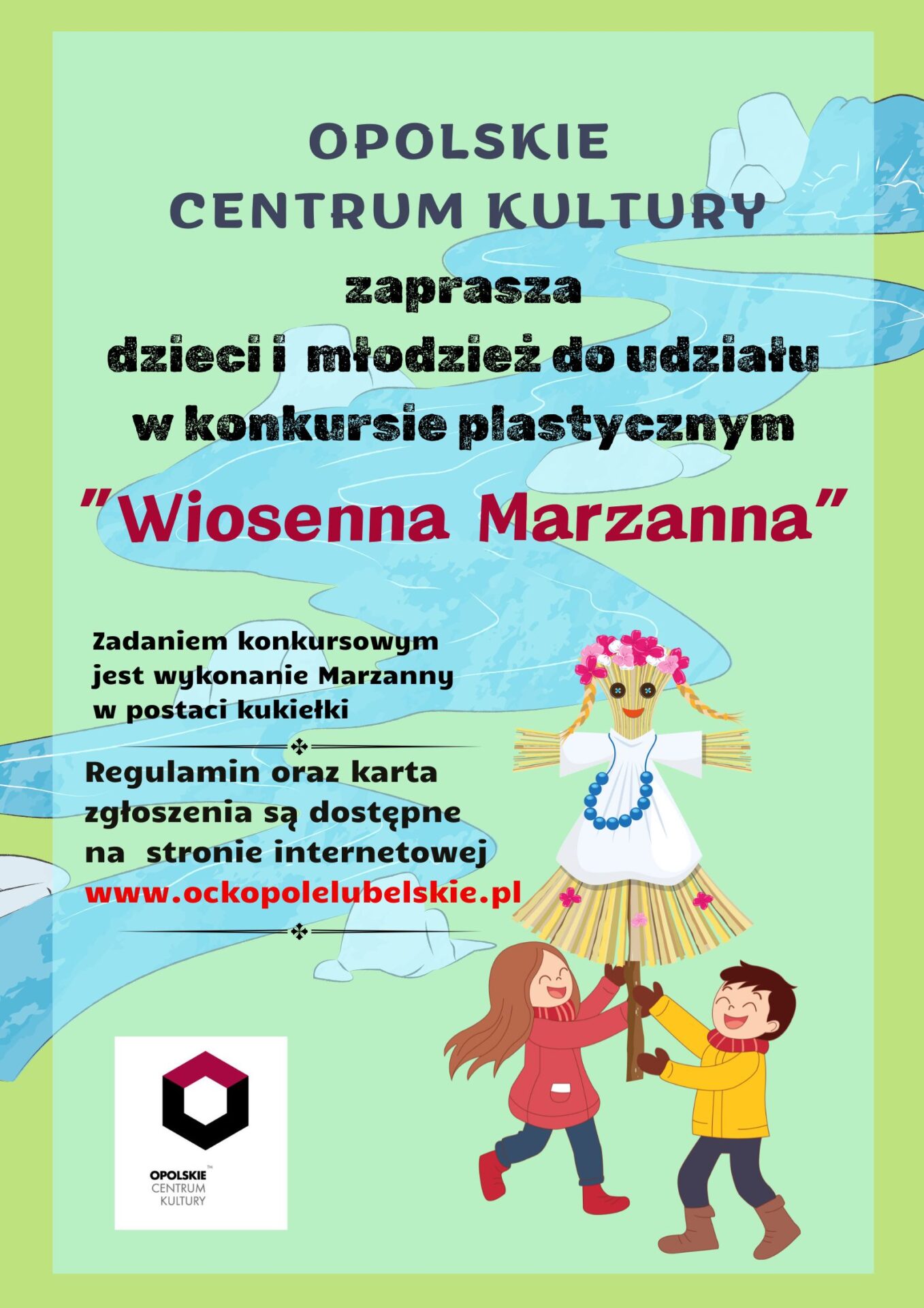 zaprasza_dzieci_mlodziez_i_doroslych_do_udzialu_w_konkursie_plastycznym wiosenna marzanna