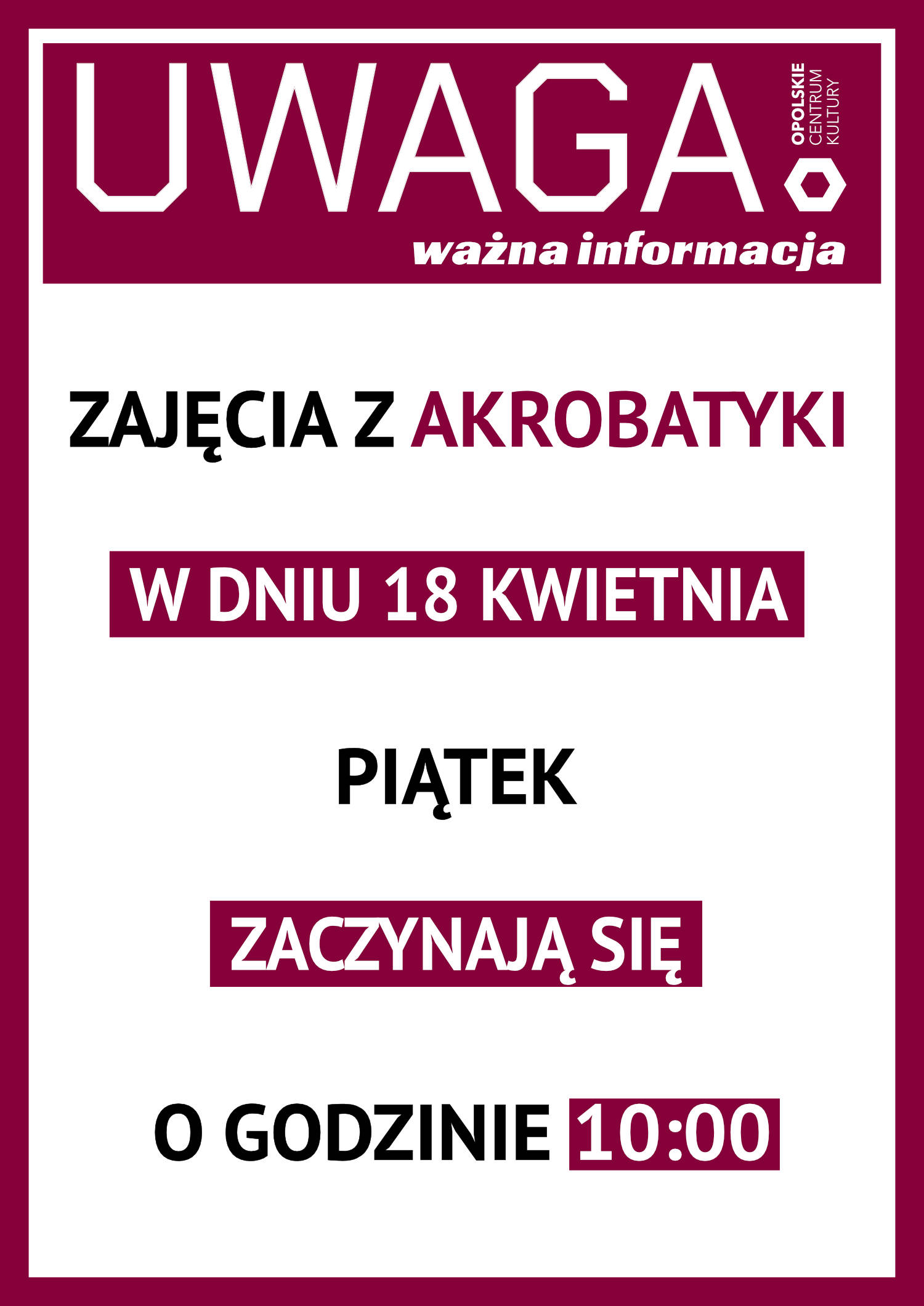 info na stronę