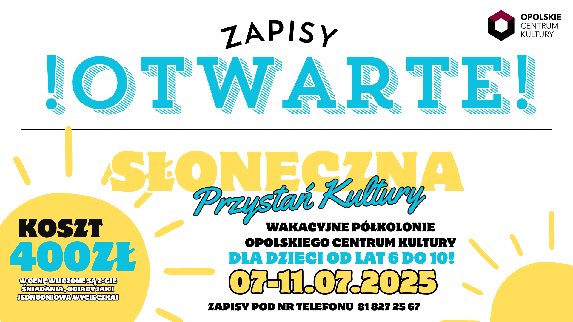 zapiswy zapisy na półkolonie