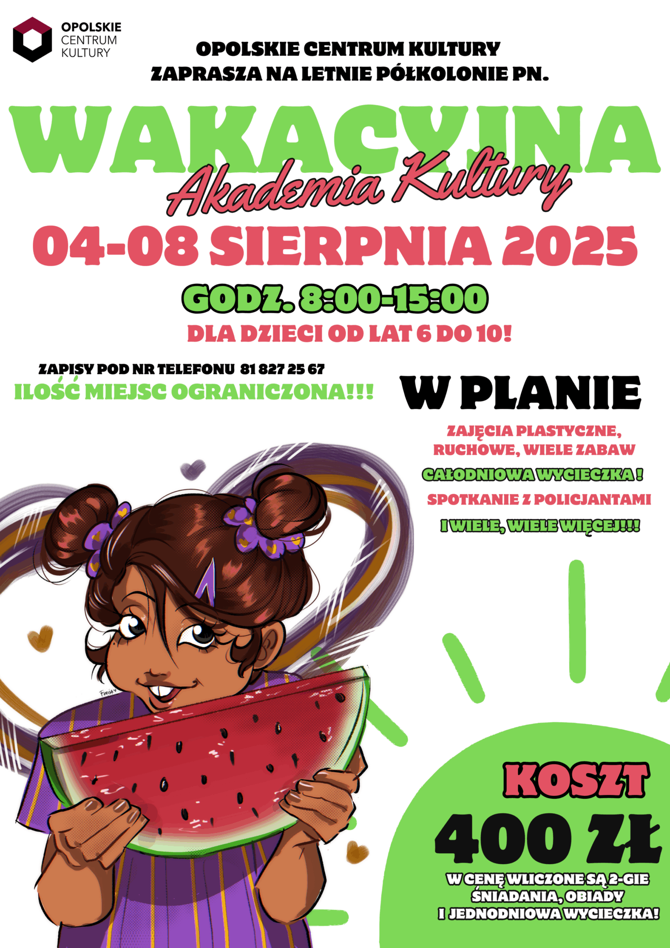zapisy na półkolonie 2 termin