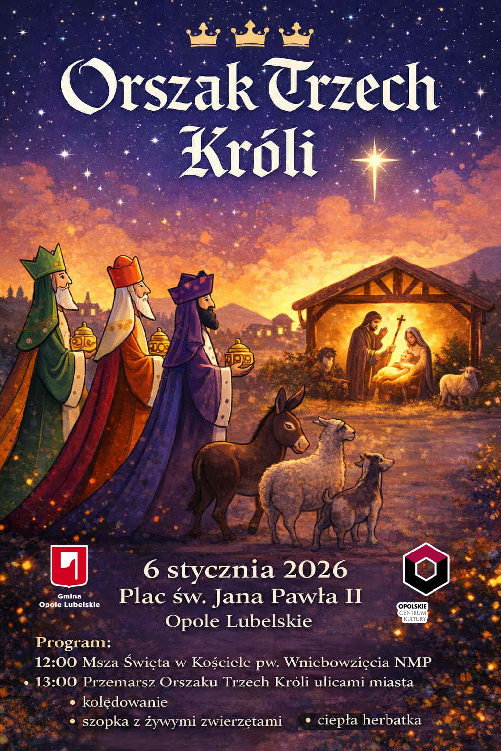 plakat orszak 3 kroli Plakat Orszaku Trzech Króli 2026