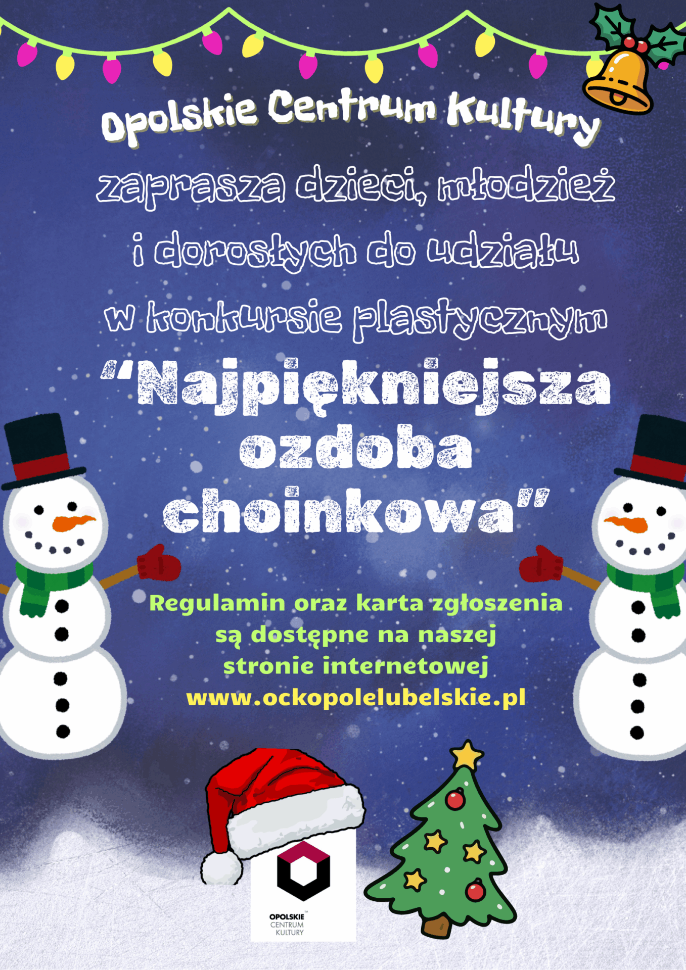 Konkurs Plastyczny „Najpiękniejsza ozdoba choinkowa”