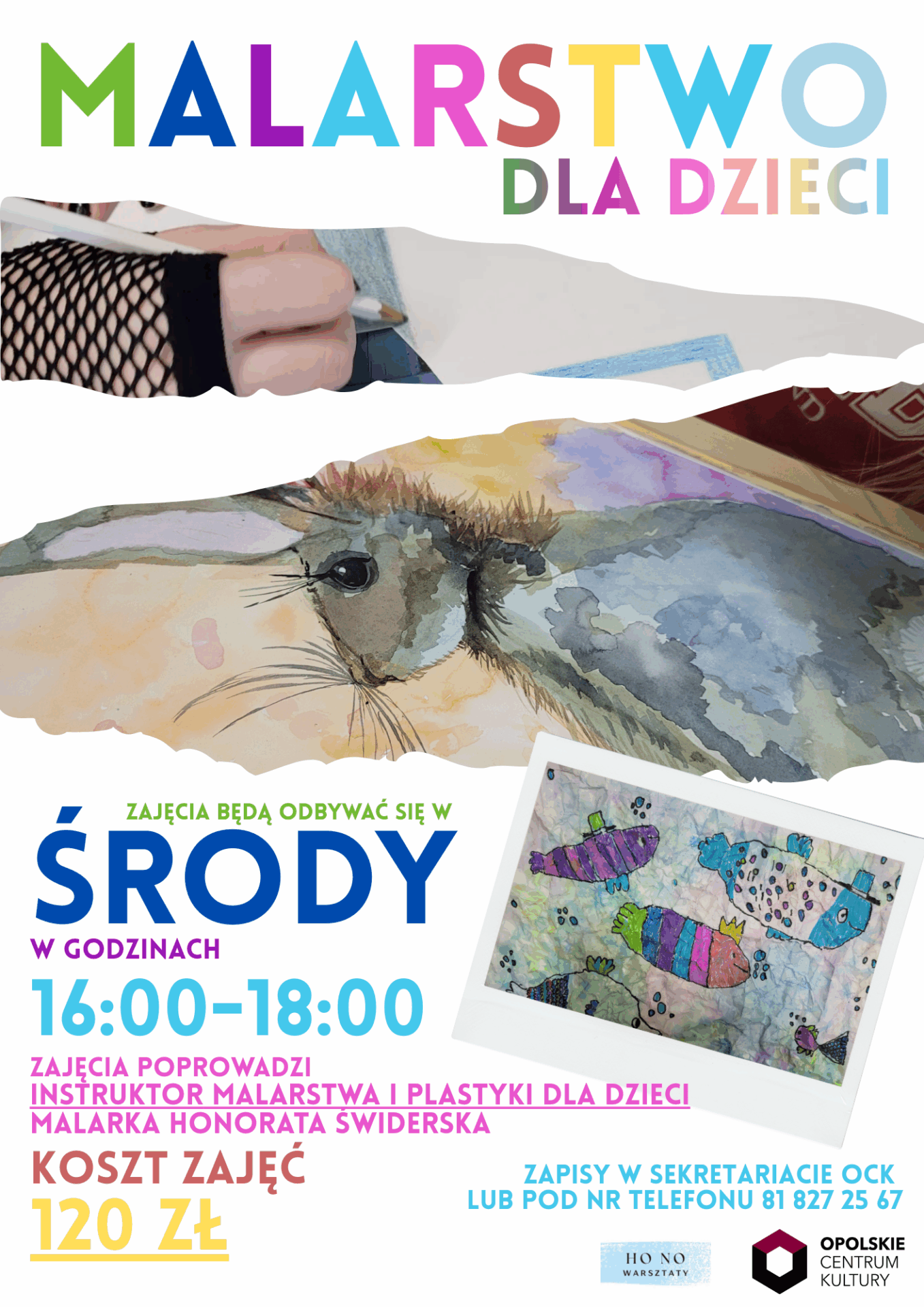 2 malarstwo dla dzieci plakat