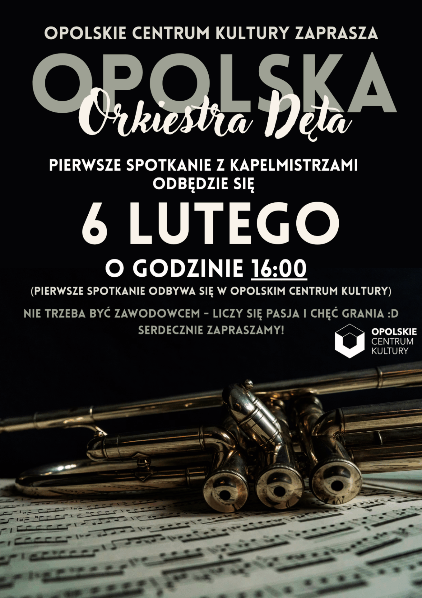 Opolska Orkiestra Dęta-5 plakat opolskiej orkiestry dętej