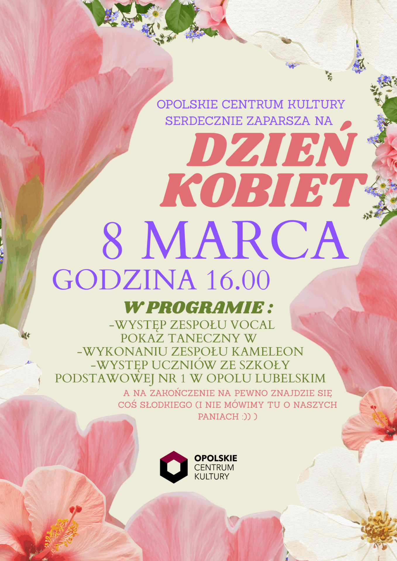 Plakat na Dzień Kobiet 2026