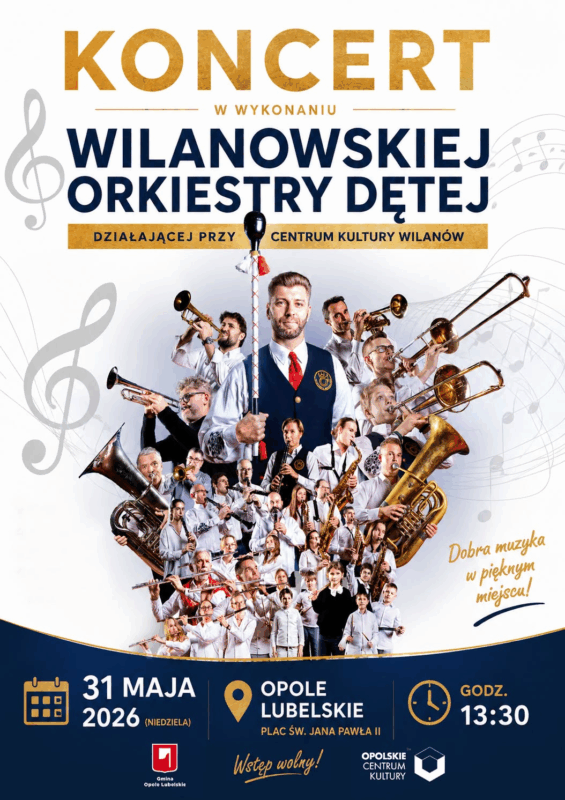 plakat Koncert Orkiestry Wileńskiej
