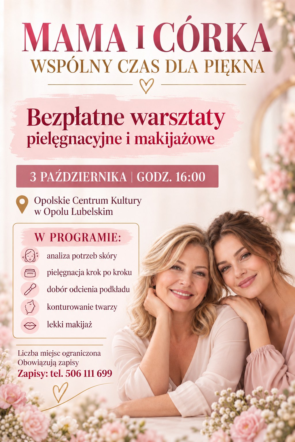 Mama i&nbsp;Córka – wspólny czas dla piękna (Warsztaty)