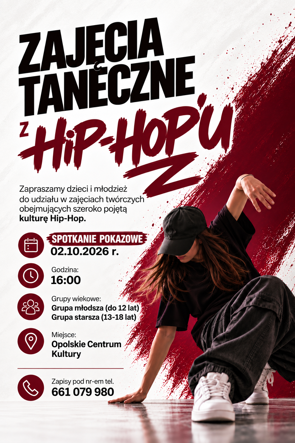 Ruszają zajęcia Hip-Hop