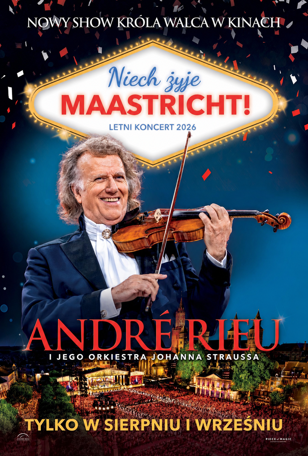 Na wielkim ekranie zabrzmi André Rieu