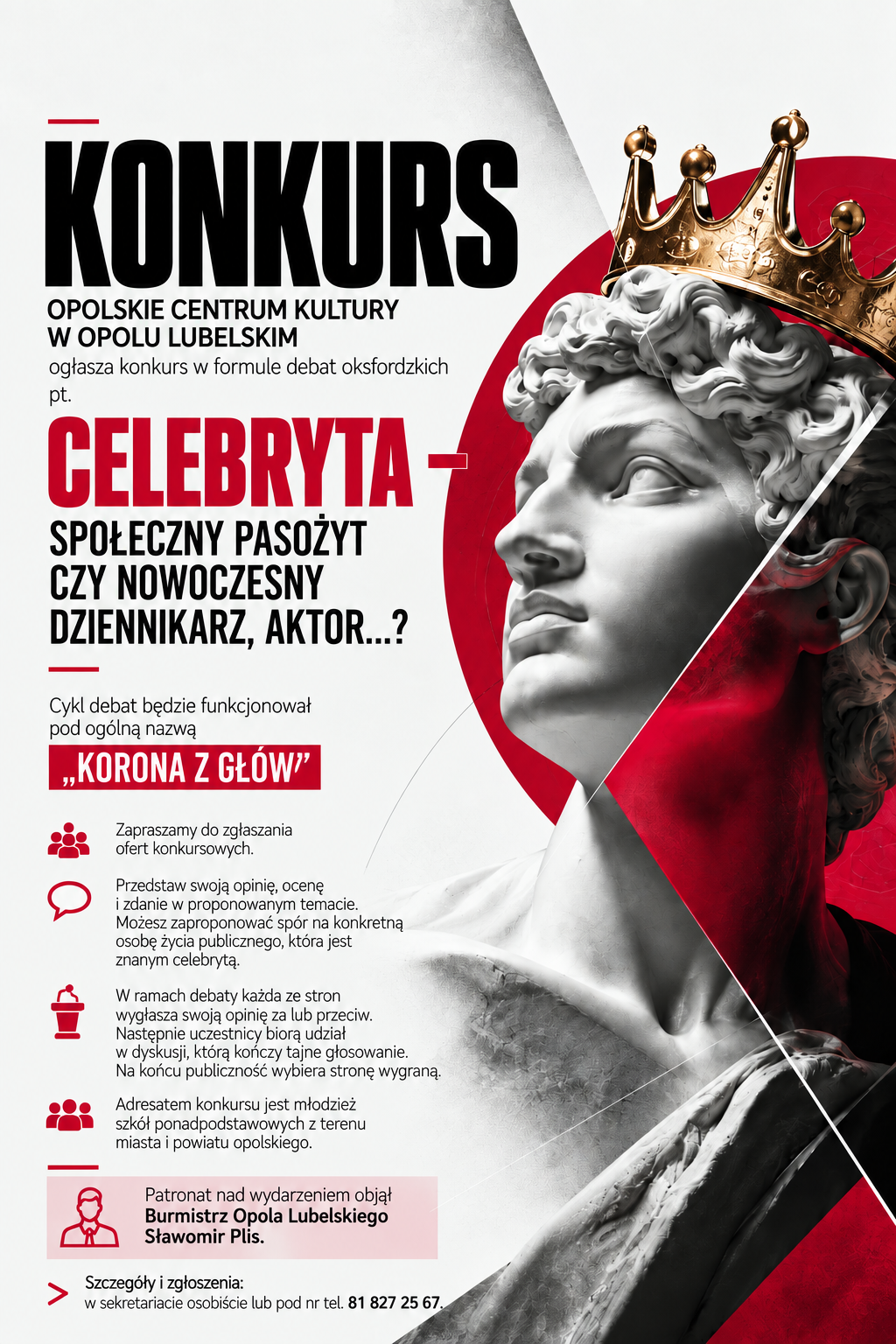 KONKURS „Celebryta – społeczny pasożyt czy nowoczesny dziennikarz, aktor…?”
